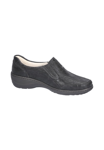Kya West svart loafers