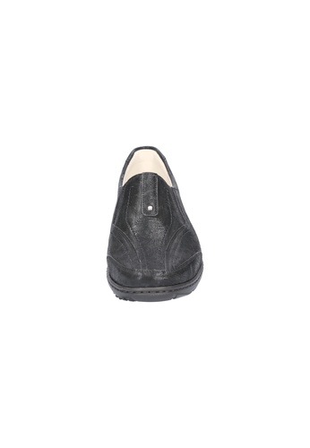 Kya West svart loafers